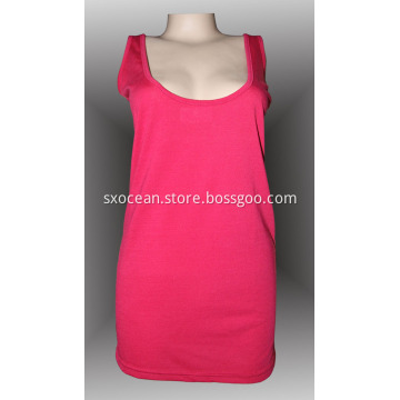 Women's vest 100% cotton